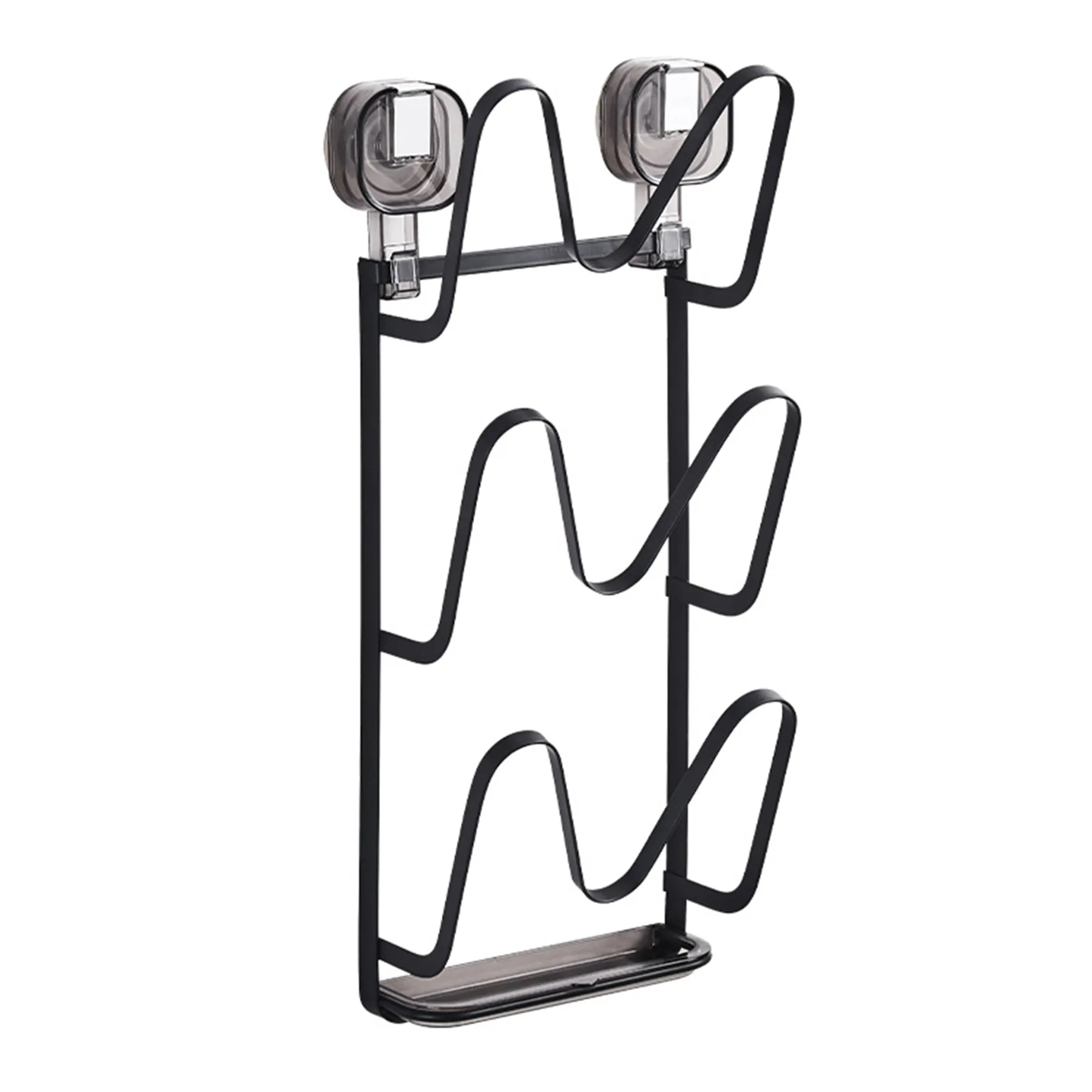 Iron Suction Cup Pot Cover Frame 2