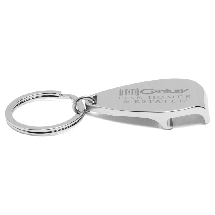 "Elite" Laser Engraved Metal Bottle Opener Keyholder 2