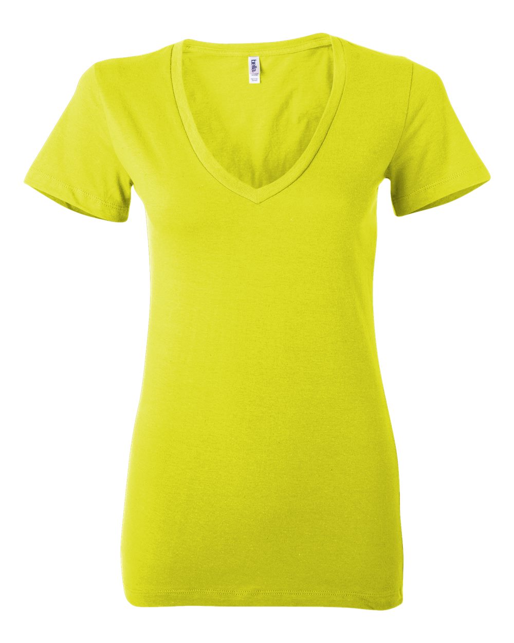 Women's Jersey Deep V-Neck Tee - 6035 38