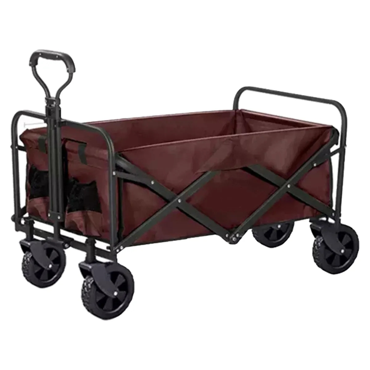 5'' 8" Outdoor Wagon Collapsible Camping Hand Trolley Carts 6