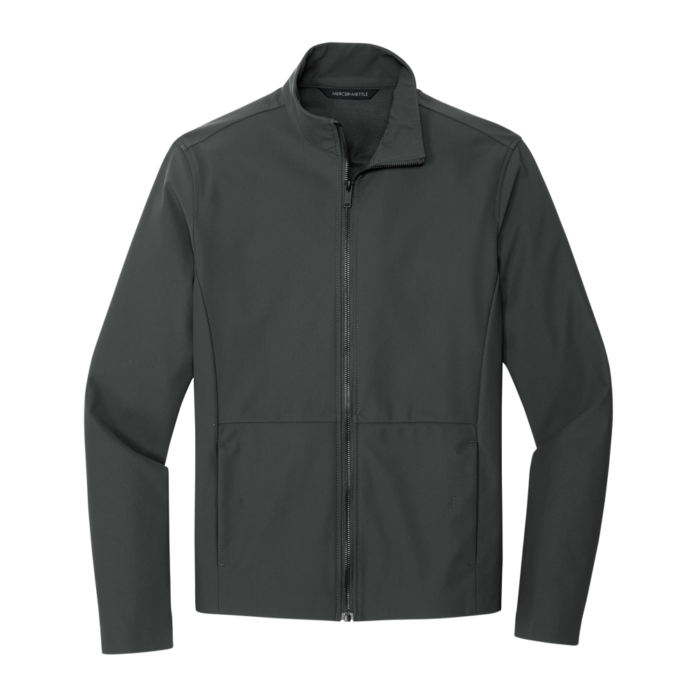 Men's Faille Soft Shell, custom jacket with logo imprint 6