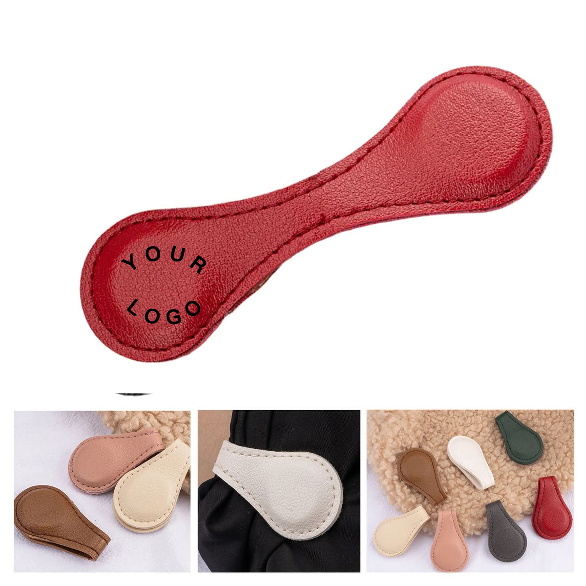 Durable PU Leather Bookmark with Double Sided Design 11