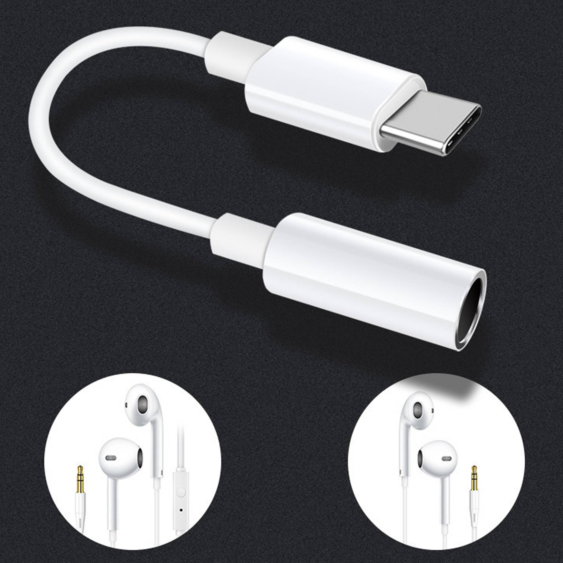Type-C to Headphone Audio Jake Adapter 5