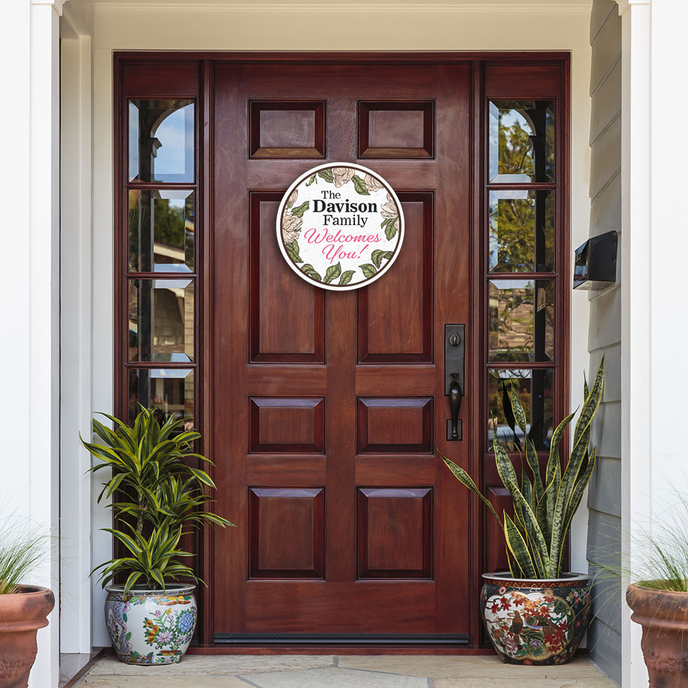 18" Round Yard Sign, Full Color 2