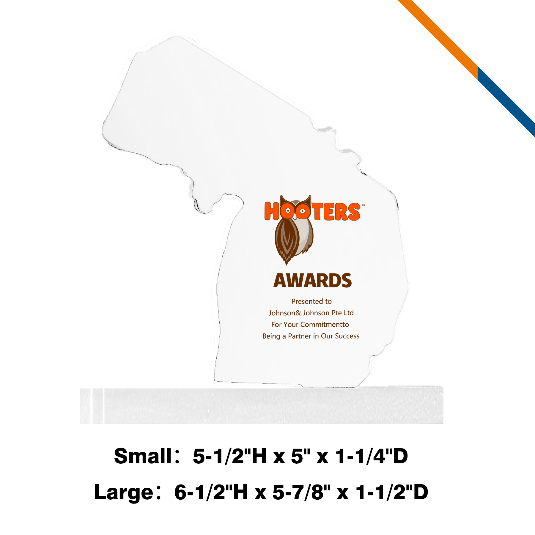Nugas Michigan Crystal Award 4