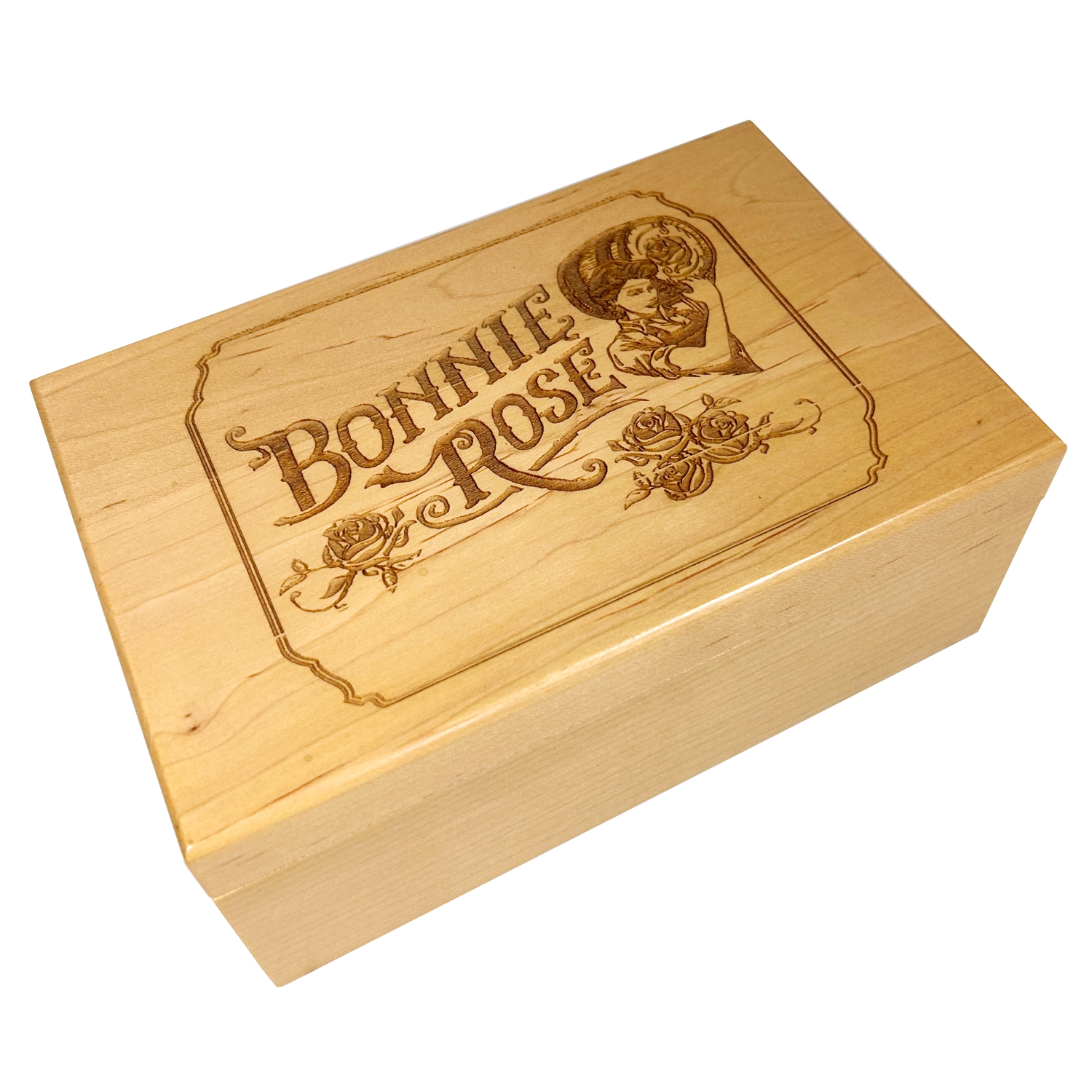 Hinge Lid Game Box, 7.375 x 4.75 x 3.0" 3