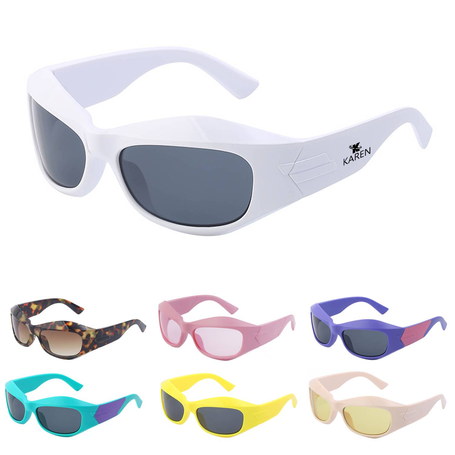 Steampunk Style Y2K Sunglasses