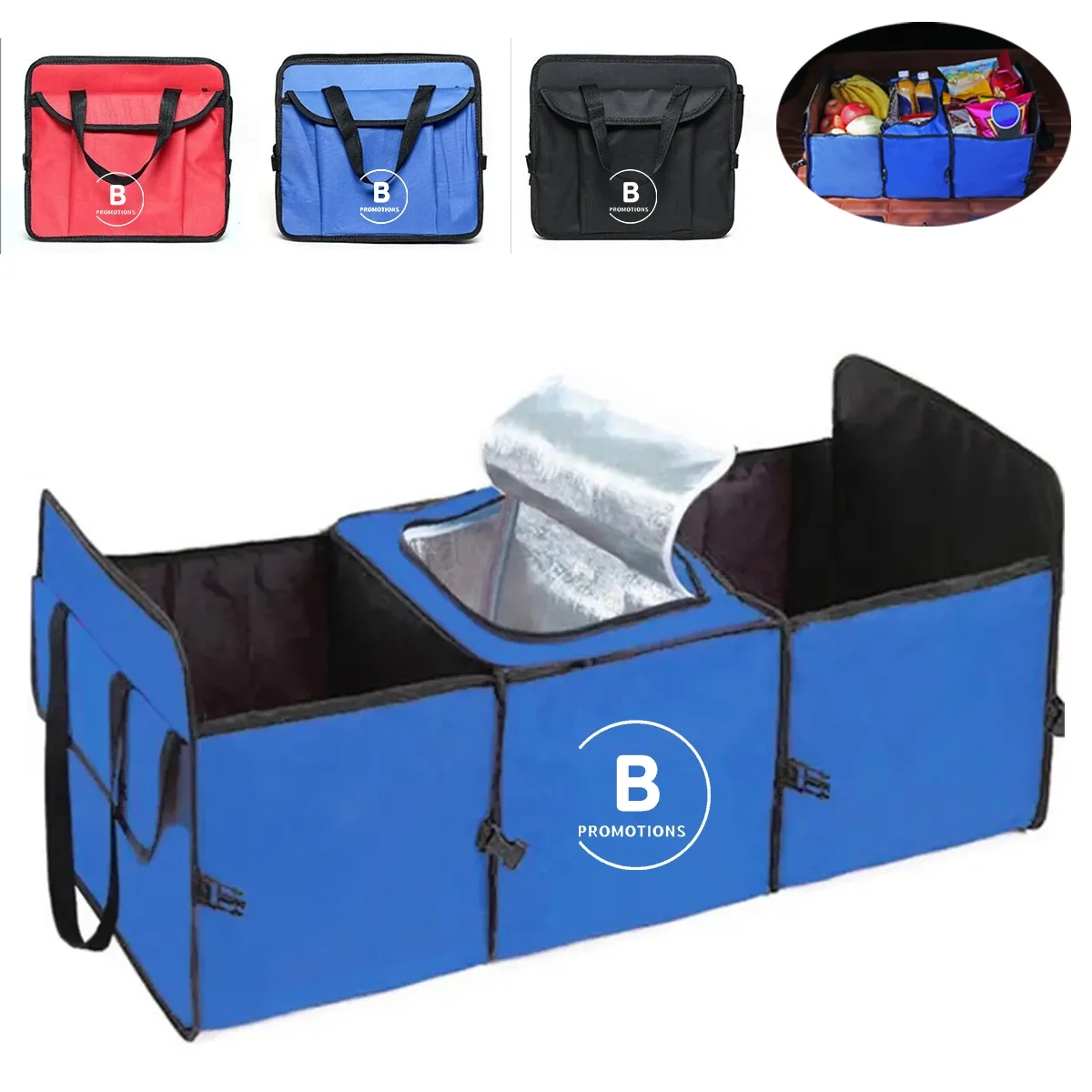 Collapsible Home Trunk Storage Organizer for Car 3