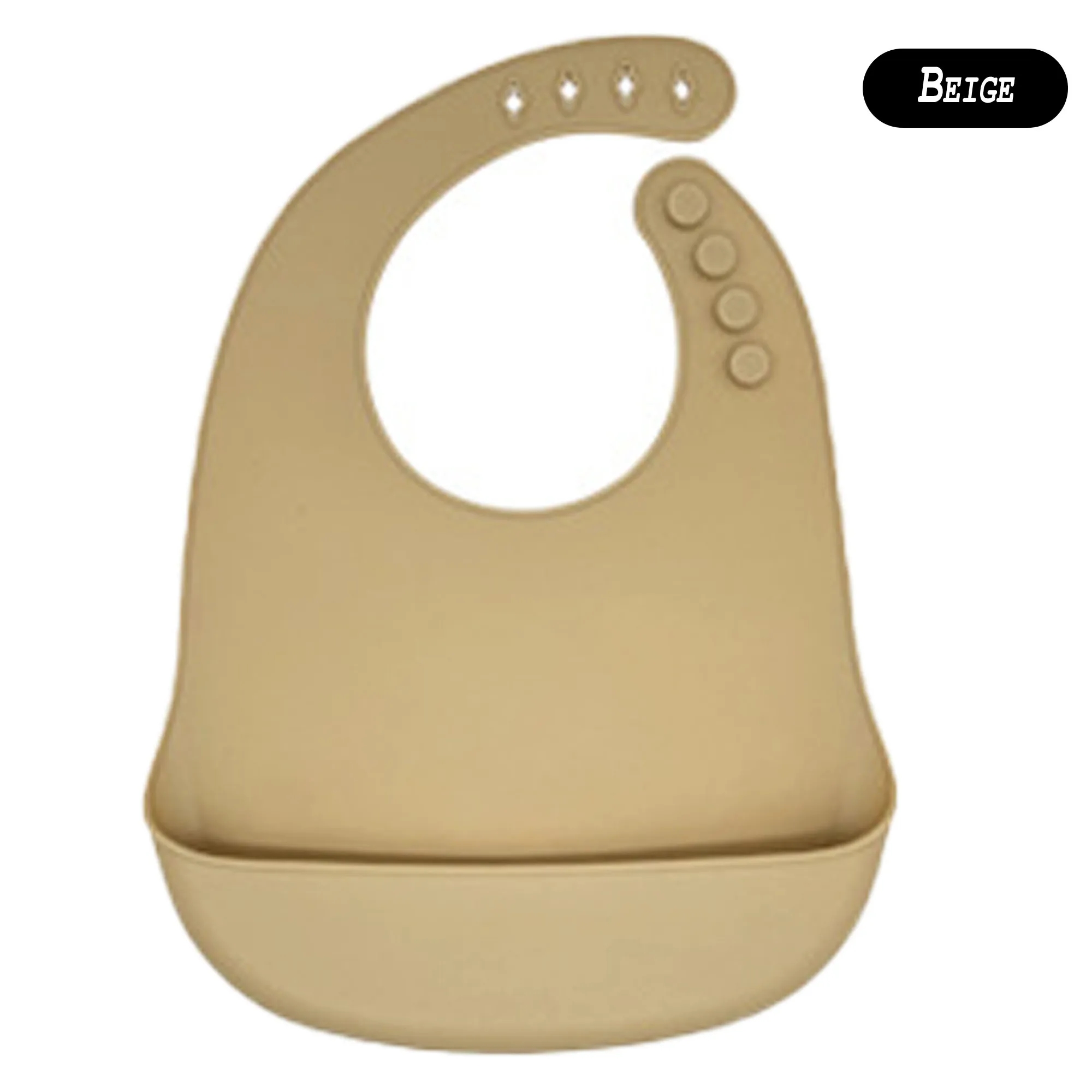 Silicone Waterproof Baby Feeding Bib 7