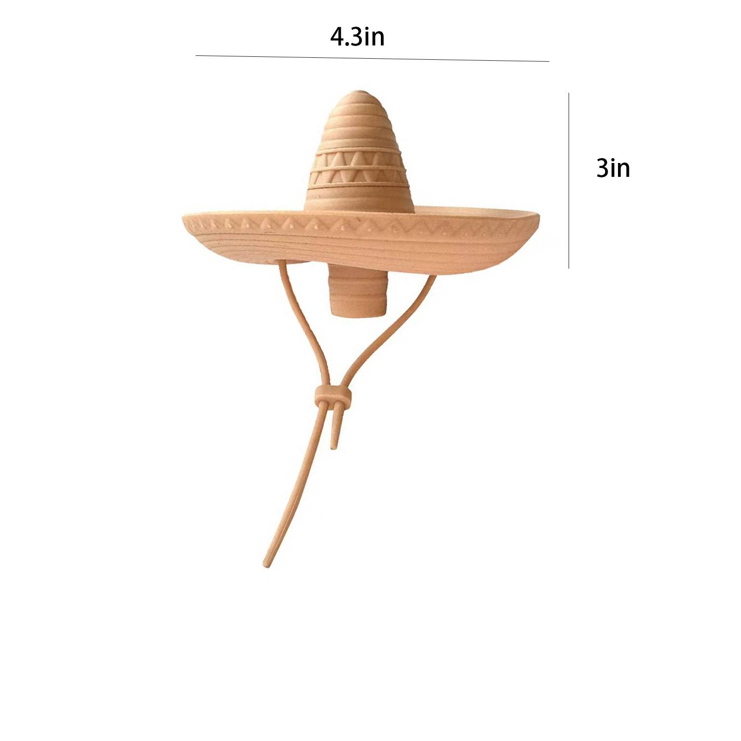 Creative Western Cowboy Straw Hat Wine Stopper 3