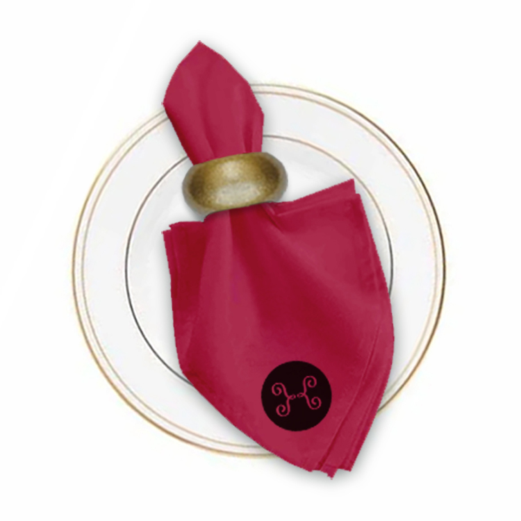 17 in. x 17 in. PolyPoplin™ Napkin (Thermal Transfer) 3