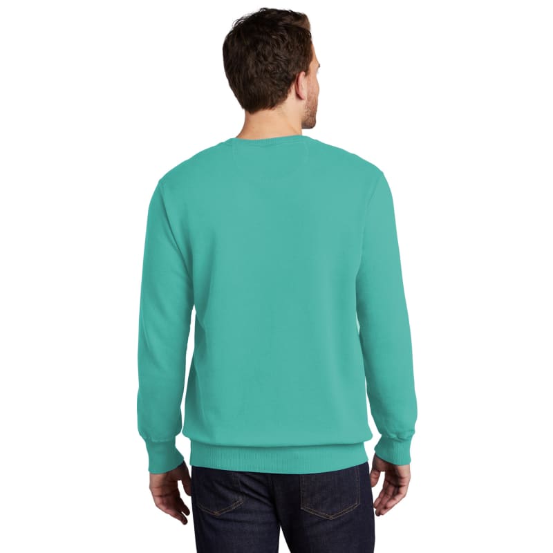 Port & Company Beach Wash Garment-Dyed Crewneck Sweatshirt, custom hoodie or sweatshirt with logo imprint 27