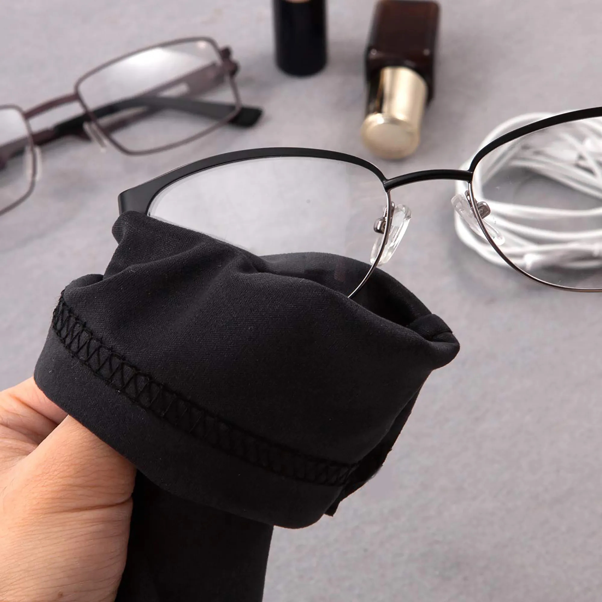 Microfiber Sunglass Drawstring Pouch 6