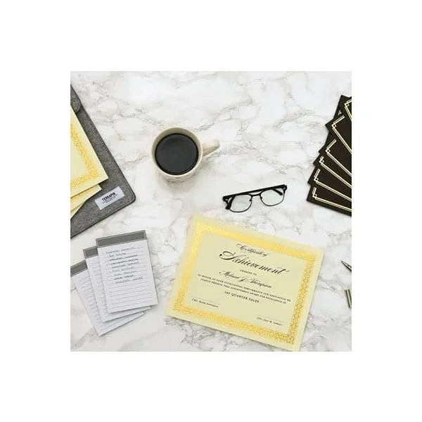 15-Pack Gartner Studios Gold Foil Certificates 2