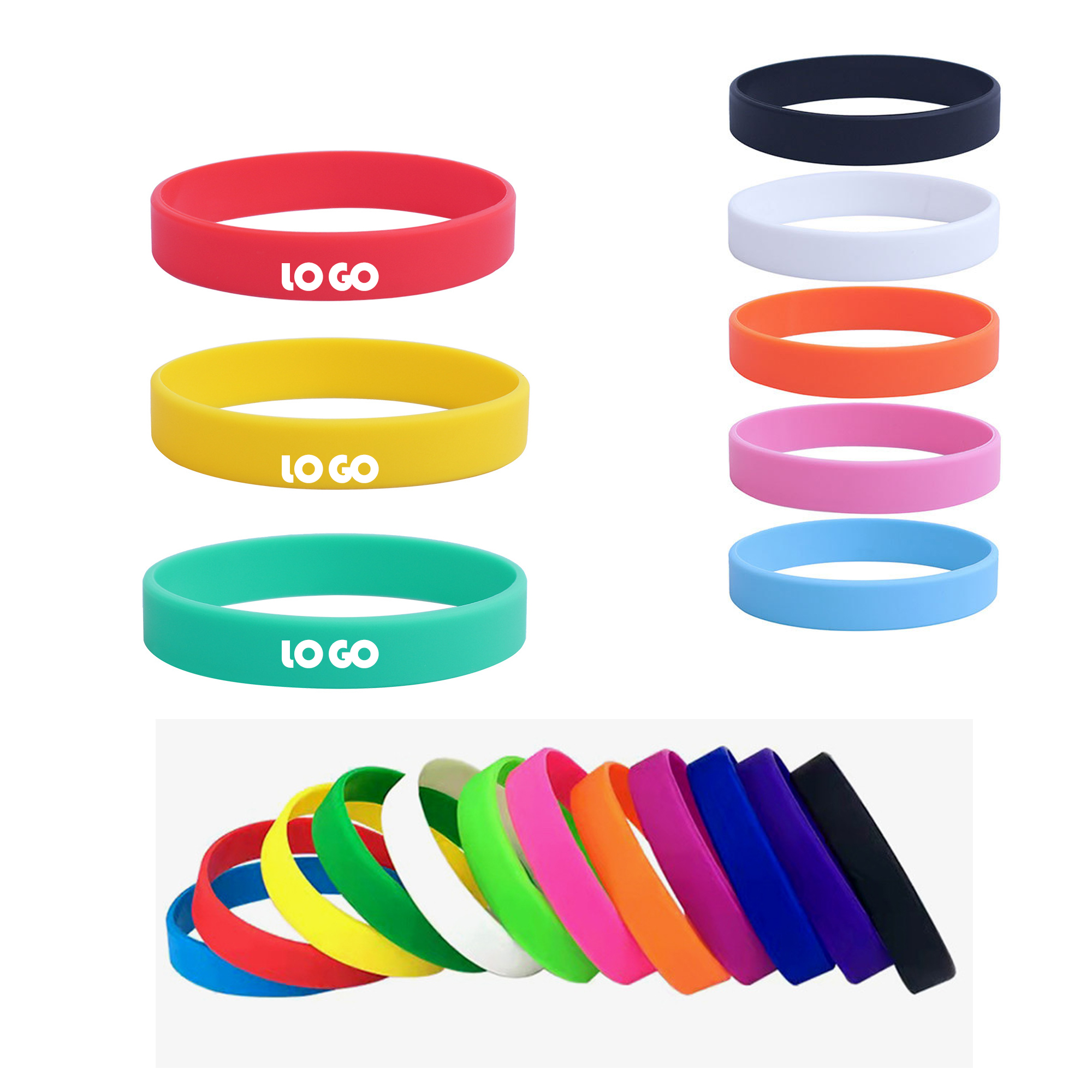 Customized Silicone Wristband For Activities 2