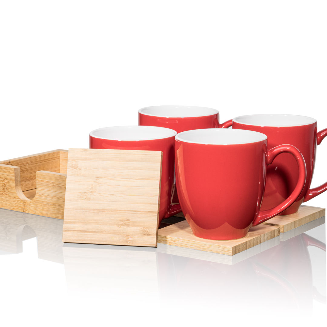 Bistro Mug & Coaster Set 17