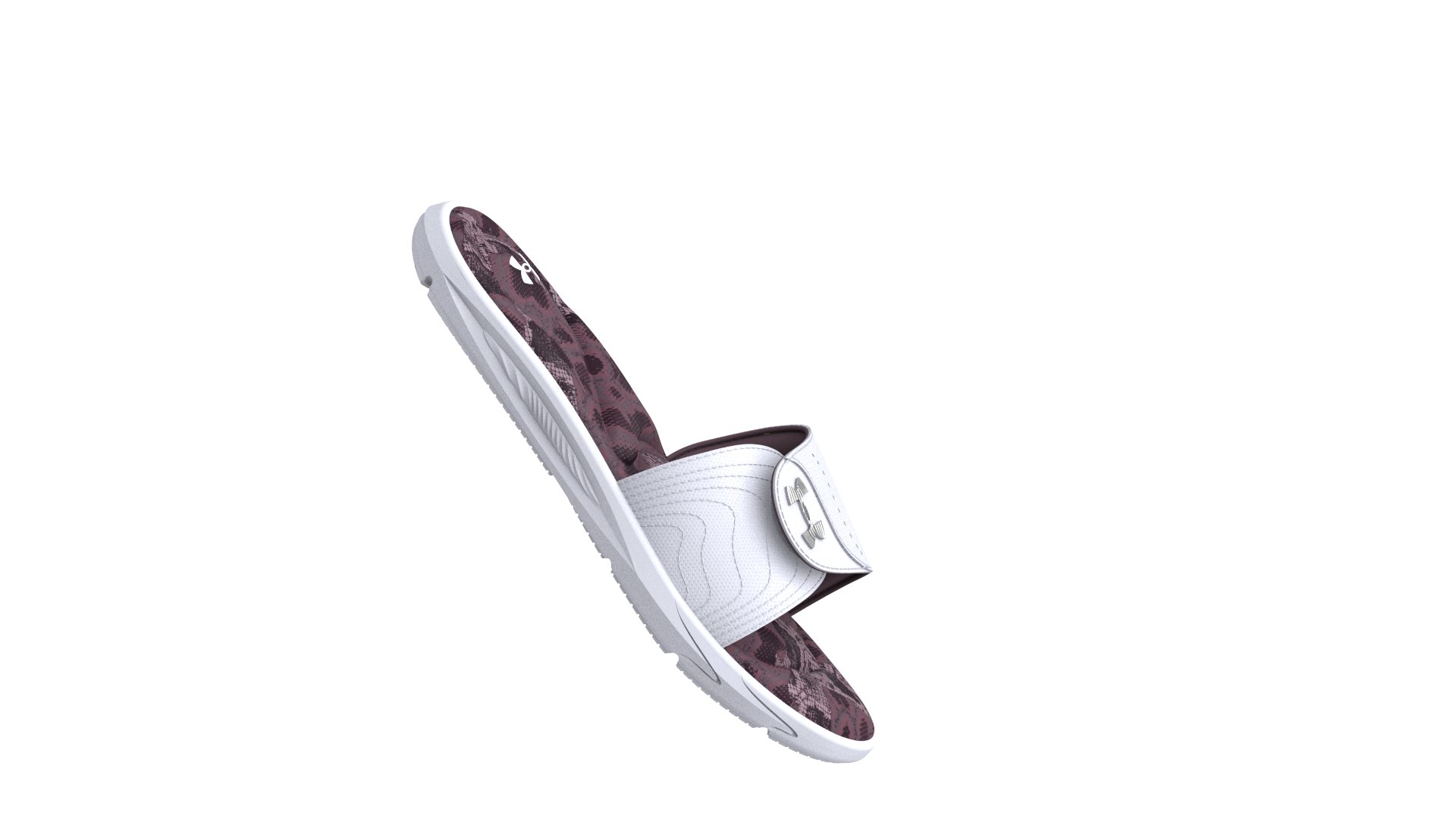 UA Ignite VI Graphic Footbed Women's Slides 19