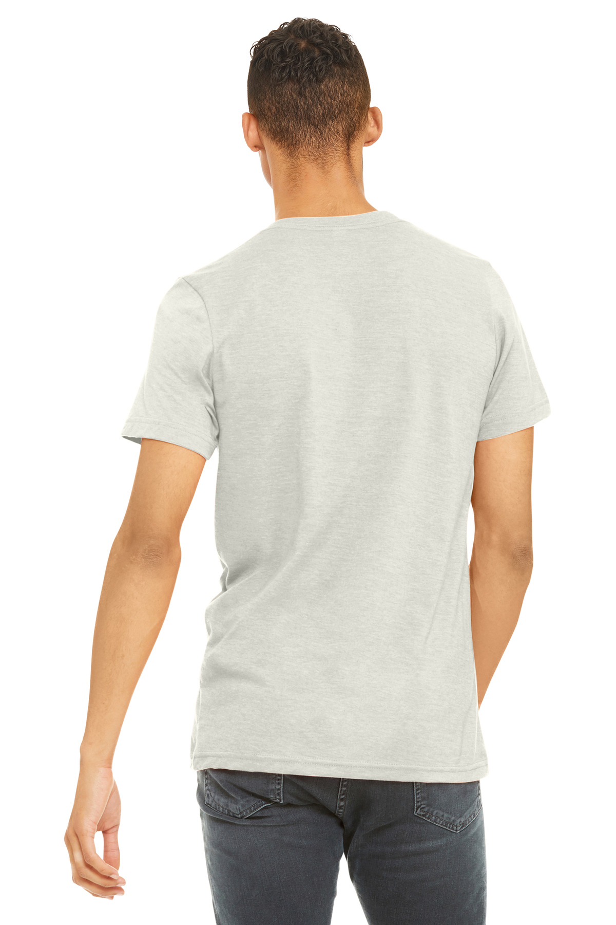 BELLA+CANVAS Unisex Heather CVC Short Sleeve Tee. BC3001CVC 266