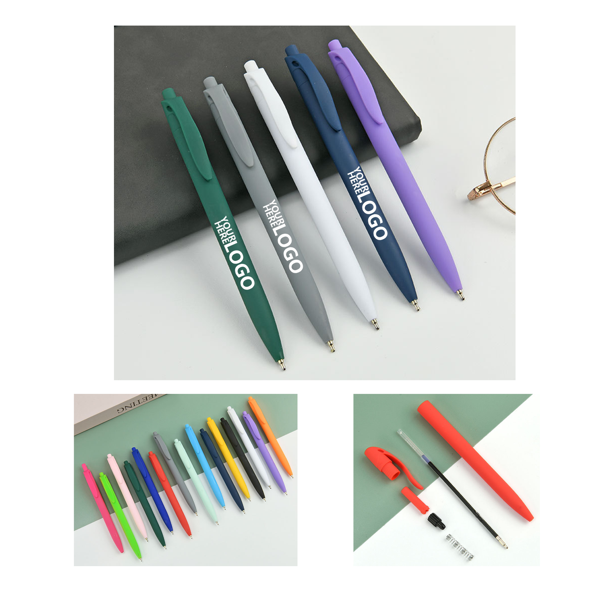 Personalized Plastic Writing Pen 2