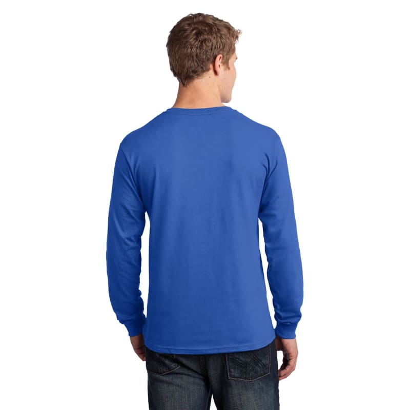 Port & Company - Long Sleeve Core Cotton Tee. 76