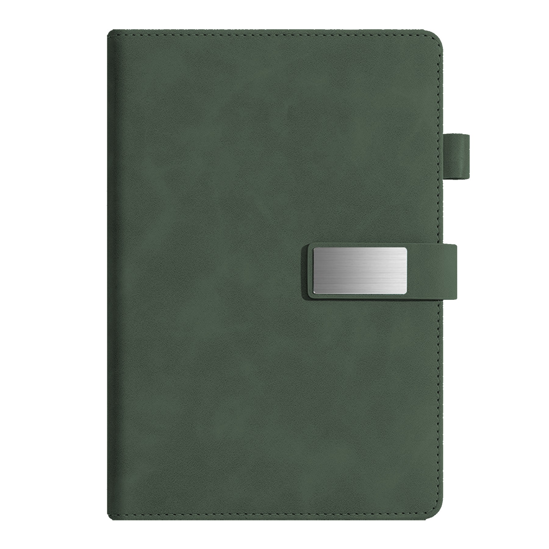 8.2X11.5 Inch Imitation Leather Notebook W/ 200 Ruled Pages 2