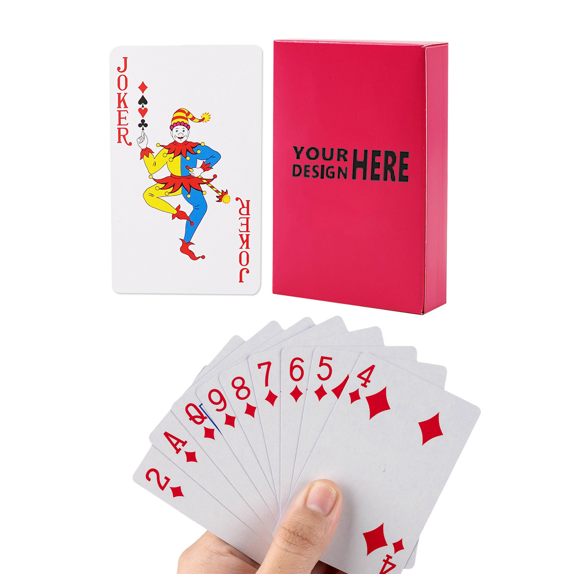 320GSM Fully Double-sided Customized Playing Cards 1