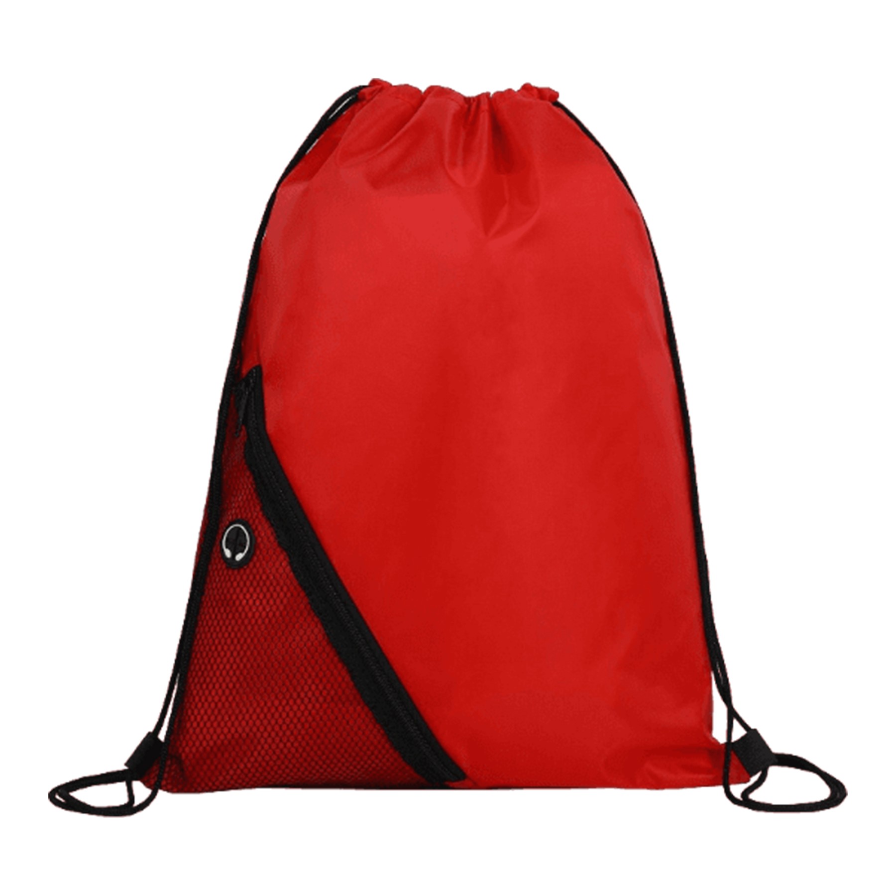 13.5X18.11 Inch Terylene Drawstring Backpack 4