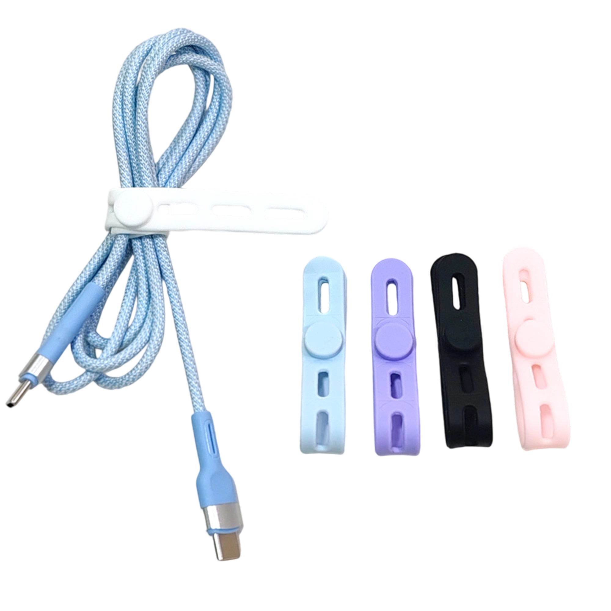 Adjustable Silicone Wire Organizer Clips 2