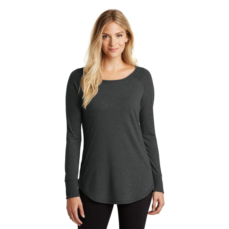 District Women's Perfect Tri Long Sleeve Tunic Tee. 12