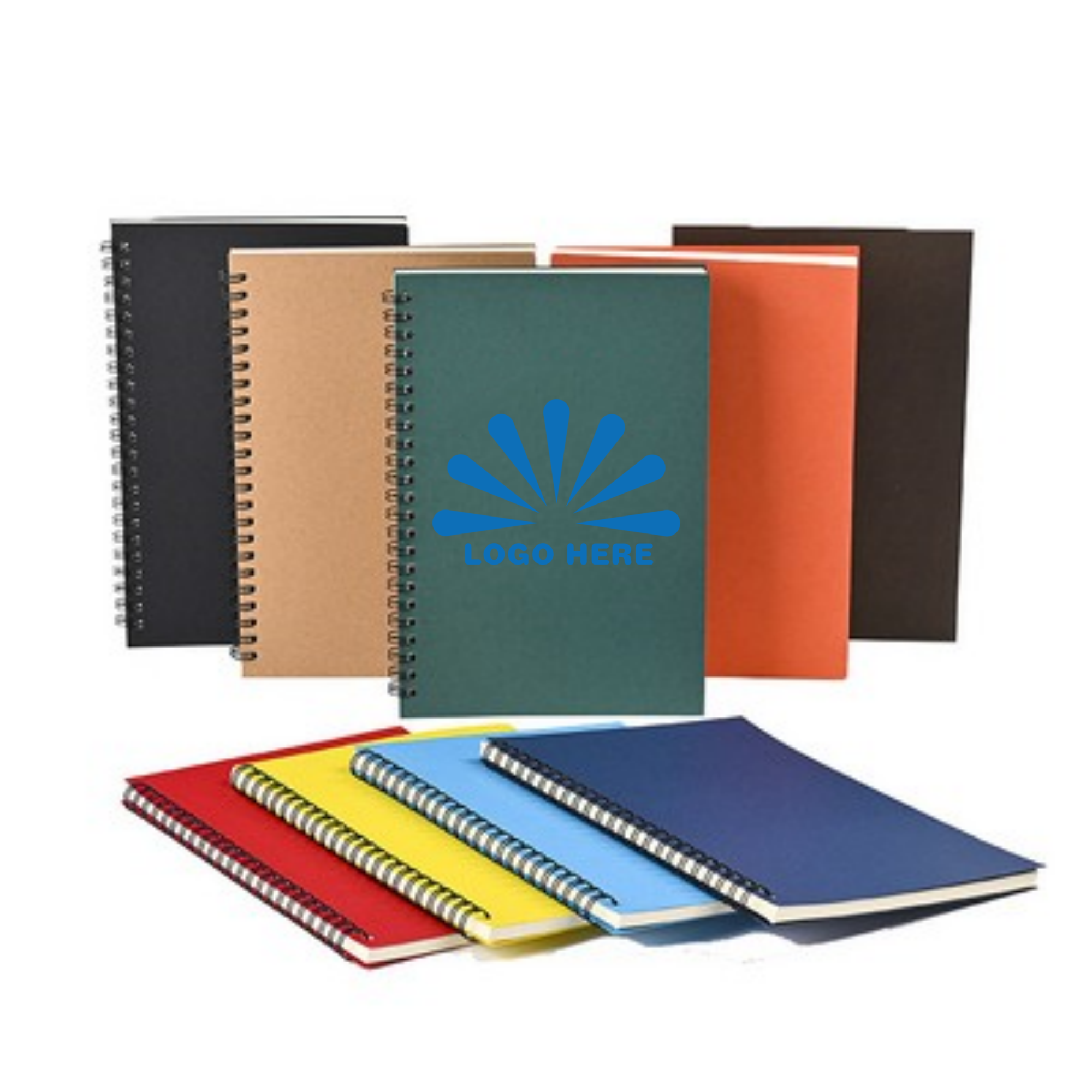 A5 Kraft Cover Spiral Lined Notebook 2
