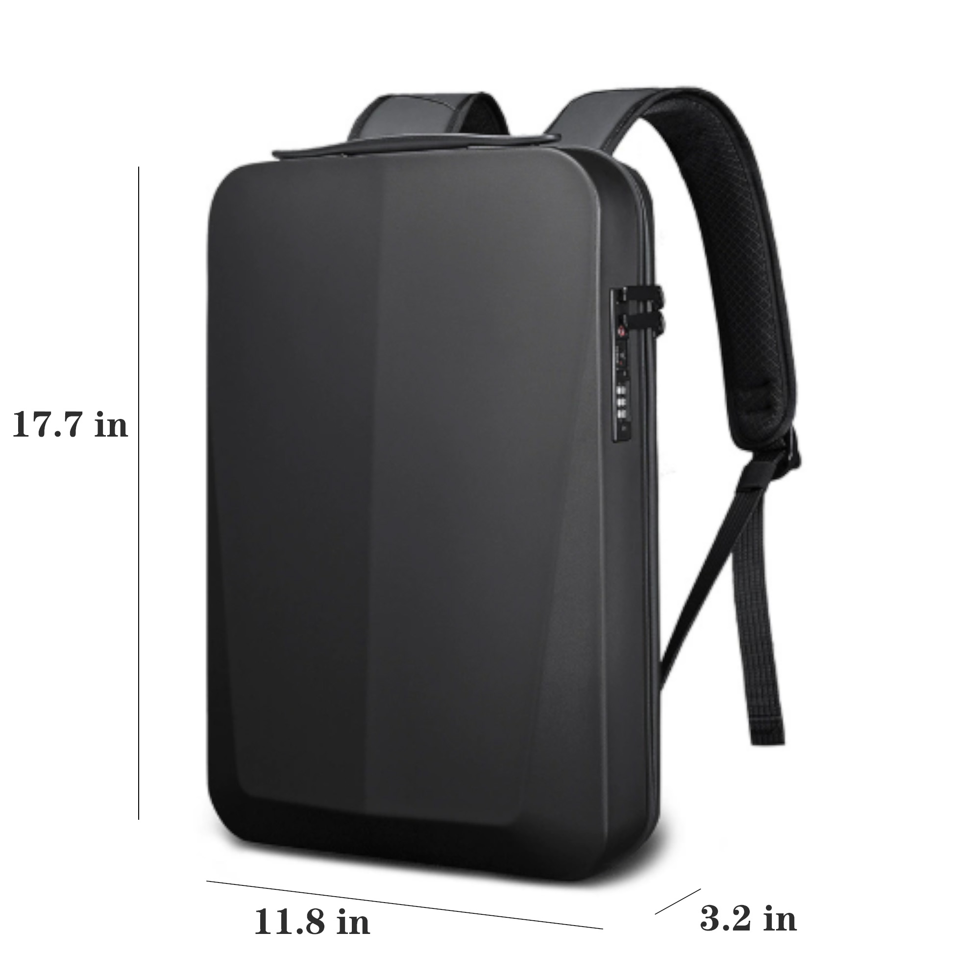 Men's Backpack Hard Shell Waterproof Laptop 2