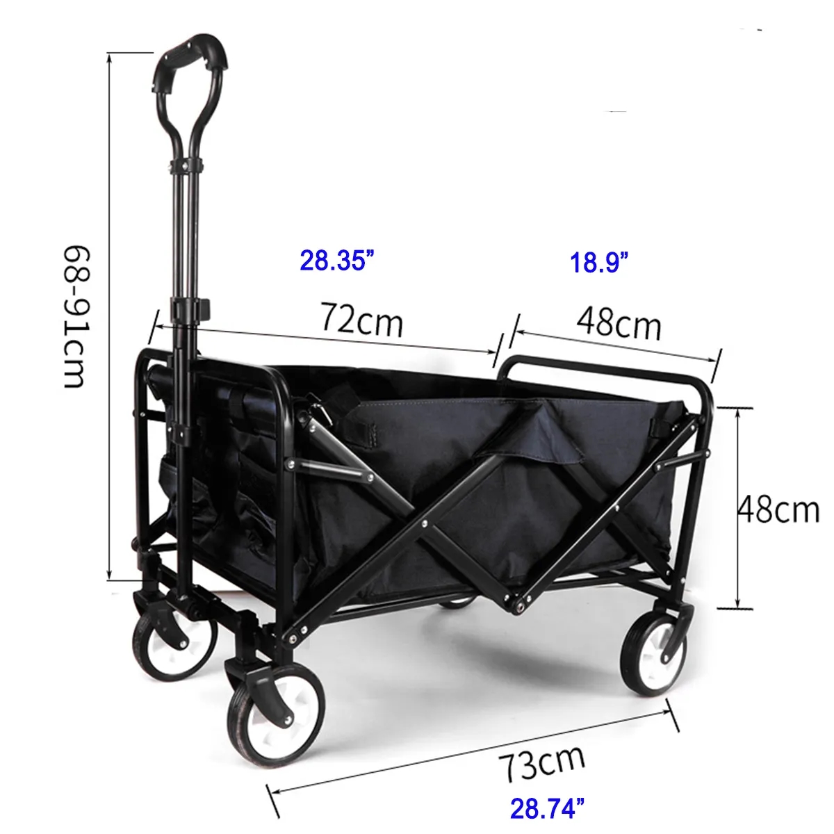 Folding Collapsible Utility/Display Wagon - S 4