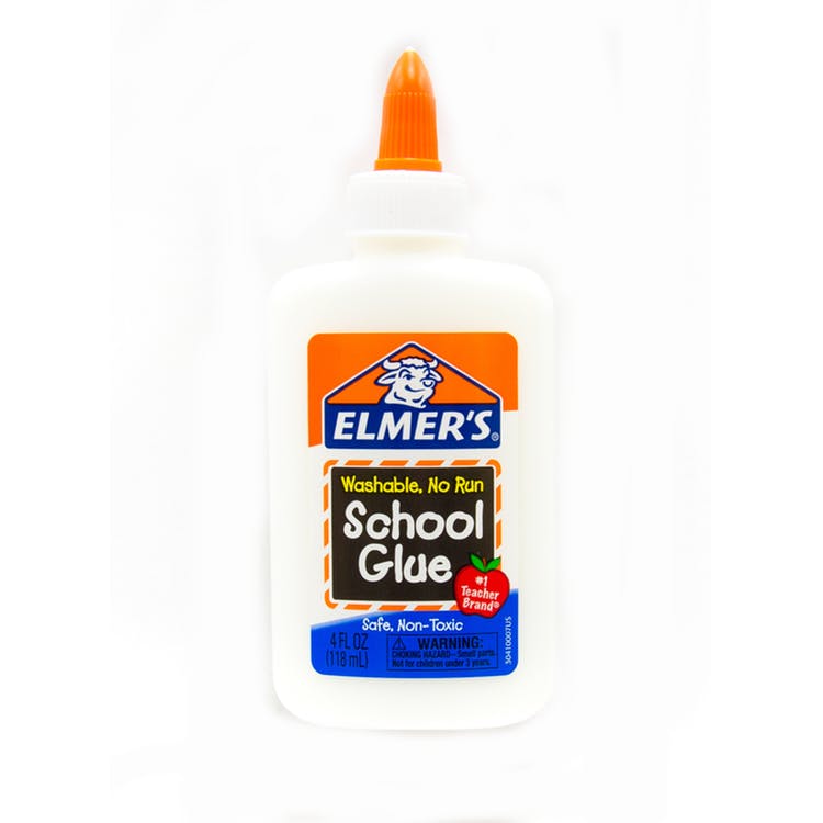 Elmer's White School Glue - Washable 4 oz No-Run 2