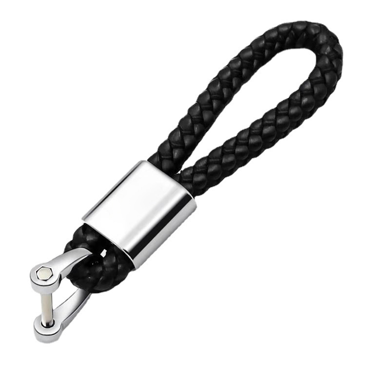 Braided Leatherette Auto Logo Key Chain 2