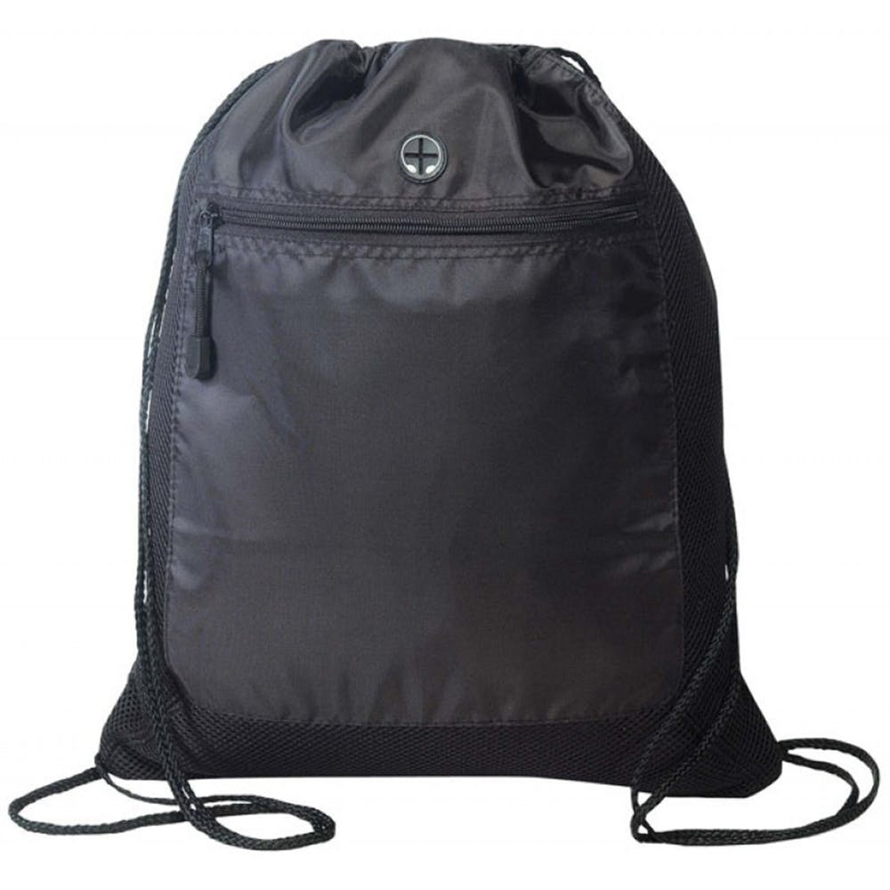 Drawstring Tote Bags - Black
