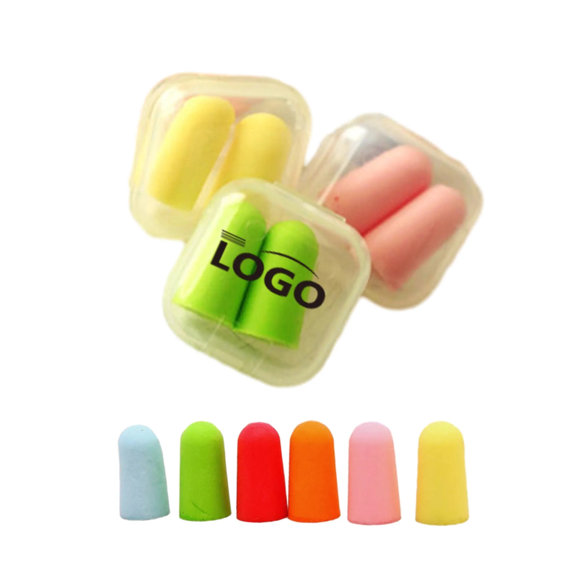 Comfort Earplugs Low-Pressure Noise-Blocking Skin-Friendly 12