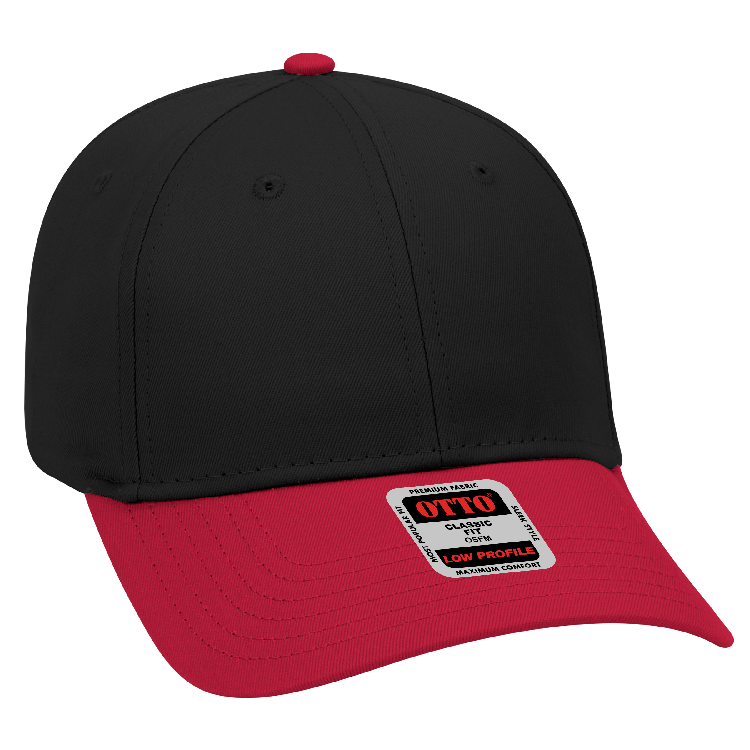 OTTO CAP® 6 Panel Low Profile Baseball Cap 17