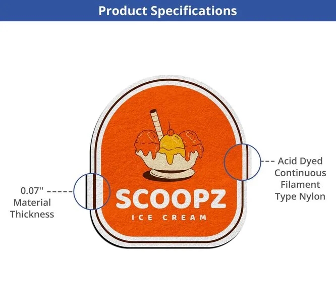 DigiPrint HD Custom Shapes Logo Mats 4