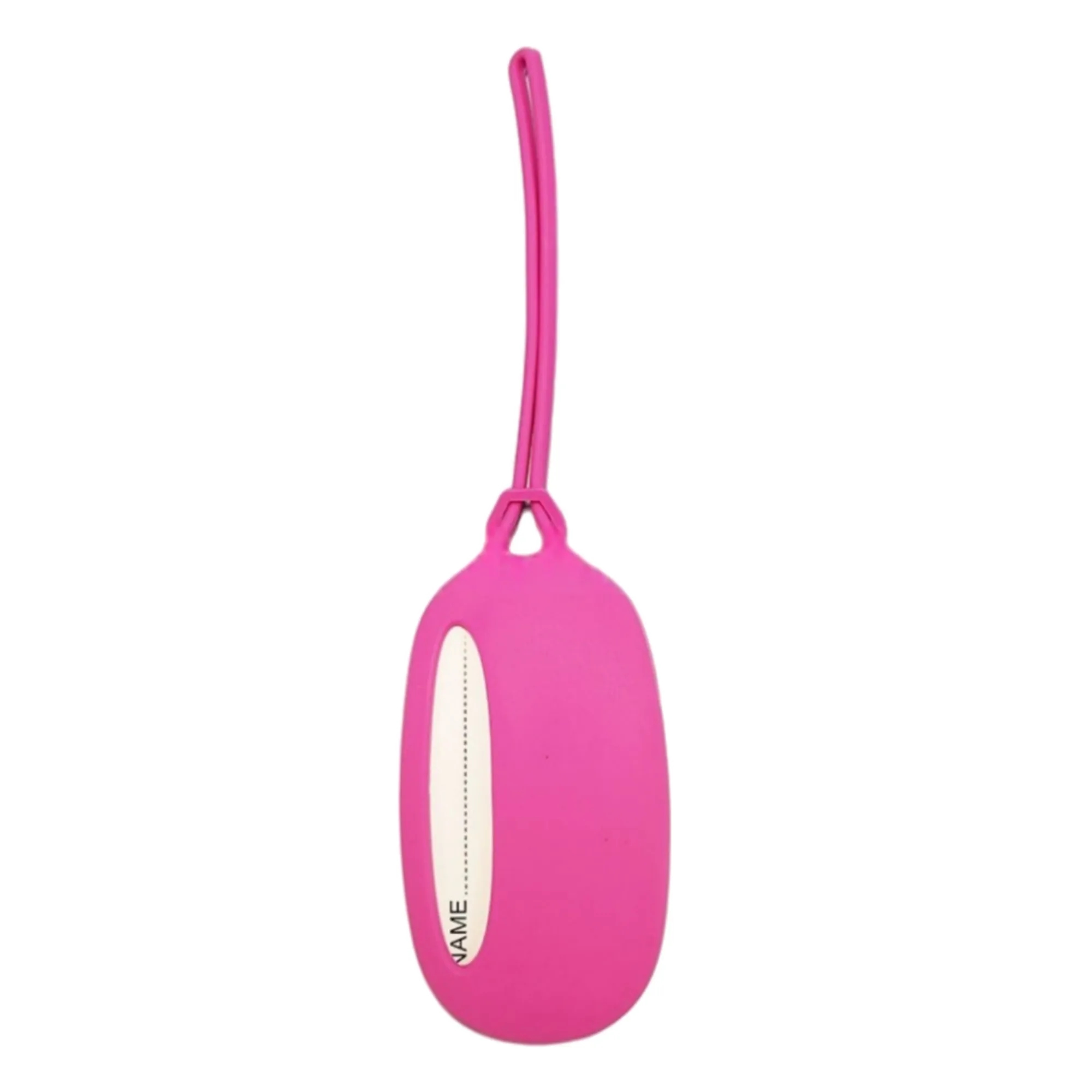 Oval Silicone Luggage Tag 8