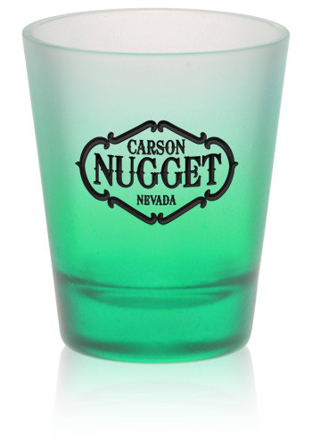 1.75 oz. Shot Glasses w Frosted Glass 15