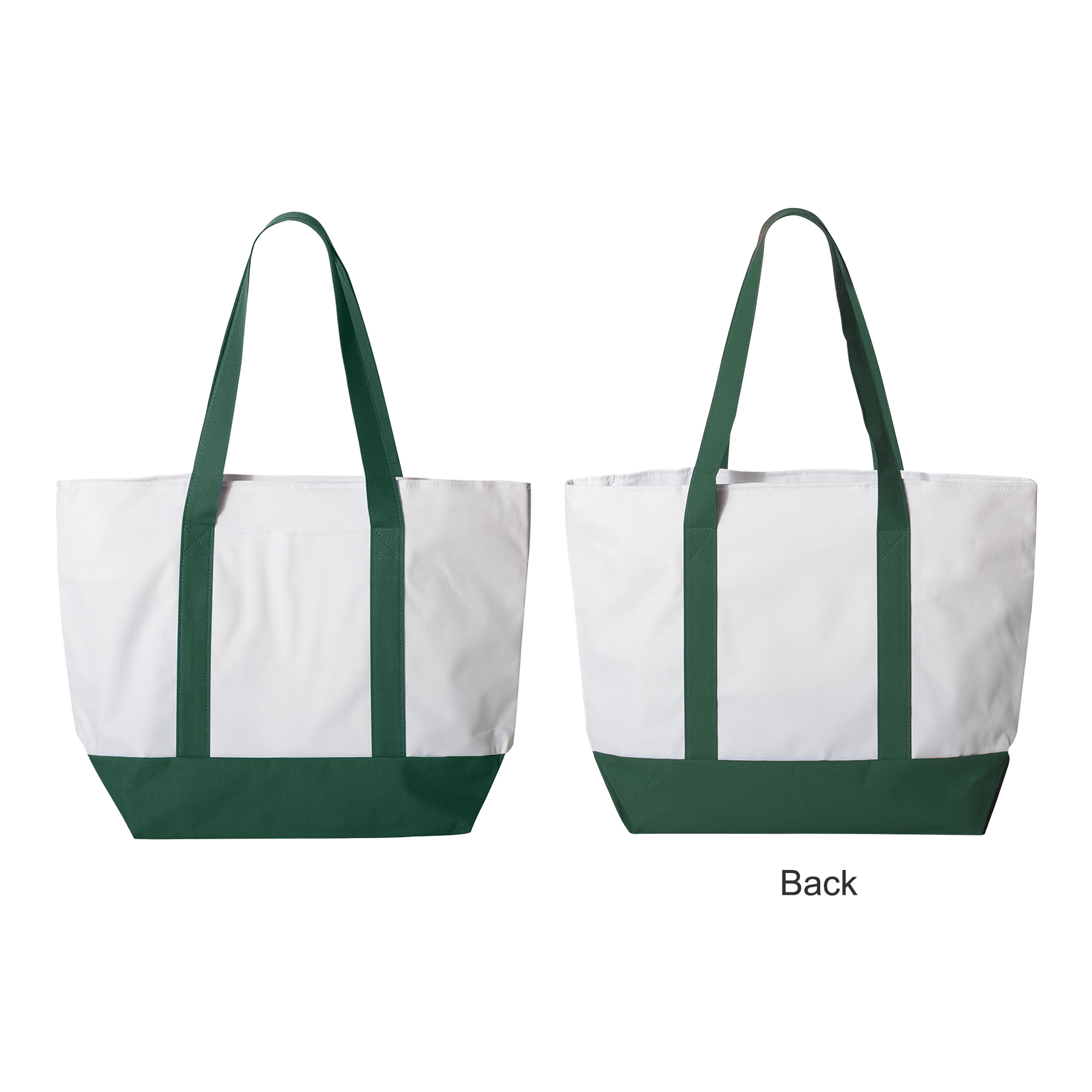 600D Bay View Giant Zipper Boat Tote 16