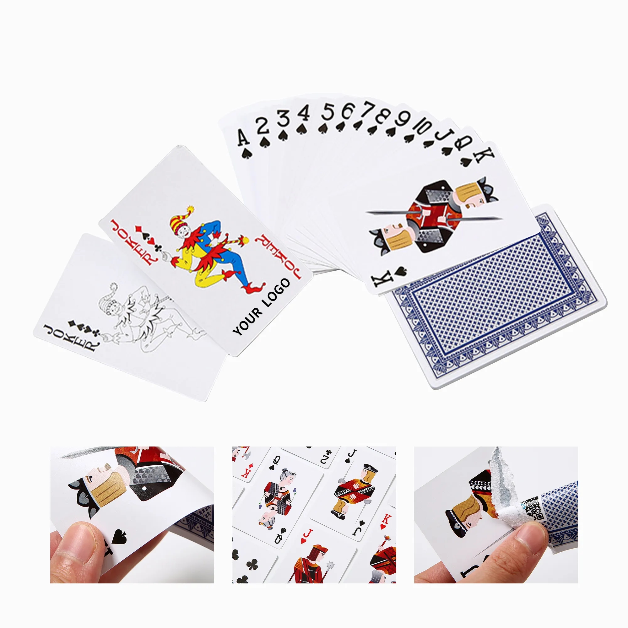 Poker Cards Paper Set 3
