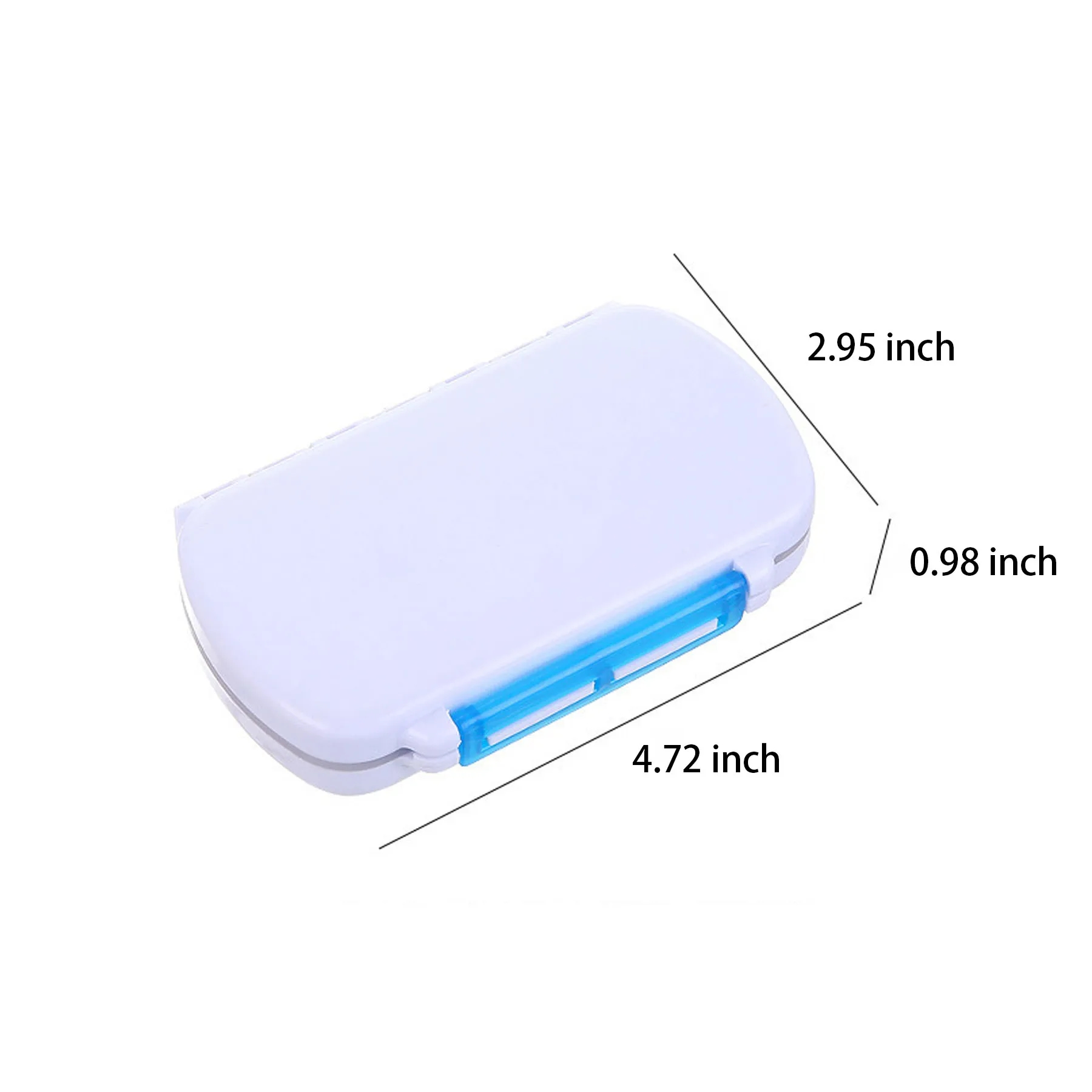 Portable Pill Box With Independent Compartments 2