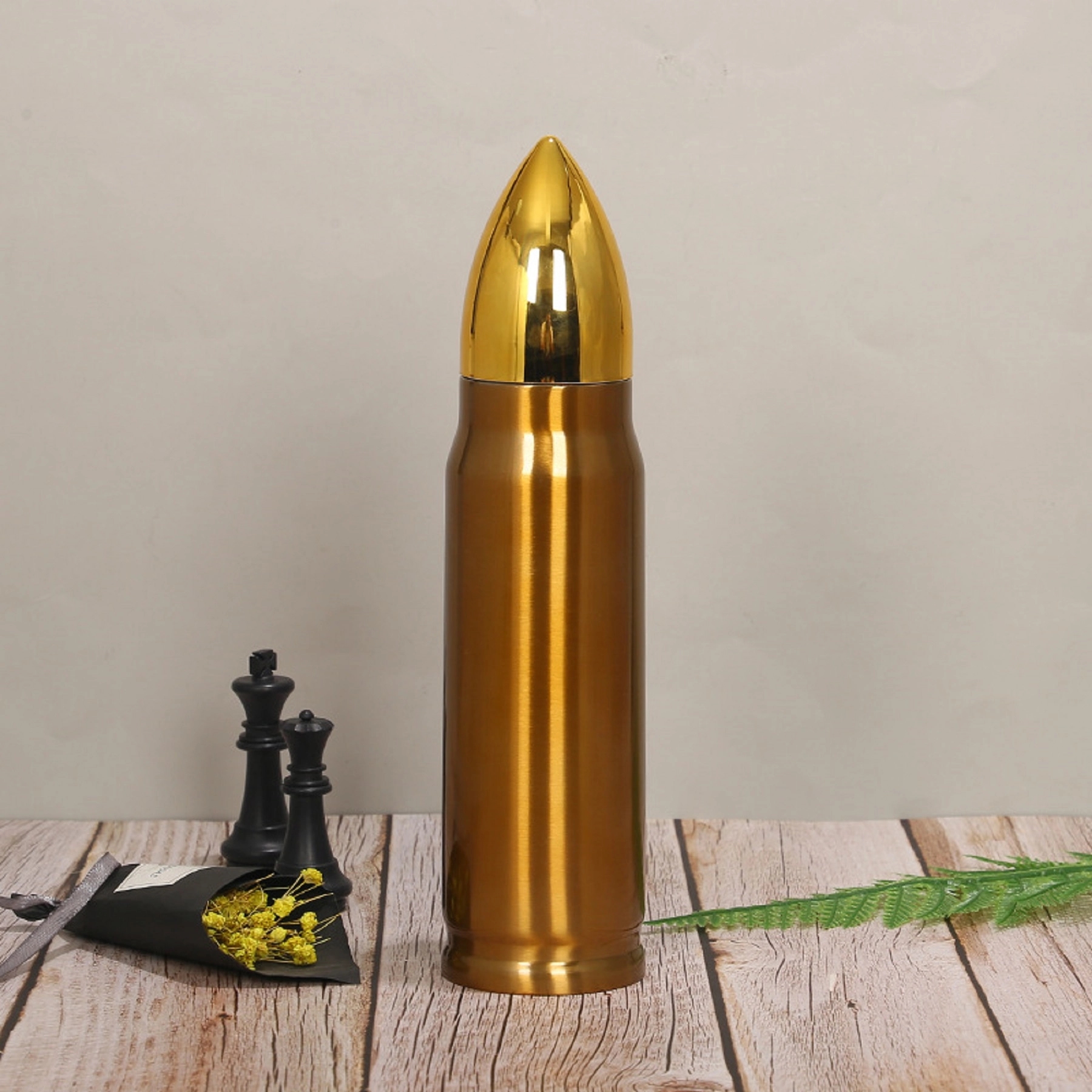 17 oz Double Wall Stainless Steel Vacuum Bullet Water Flask 3
