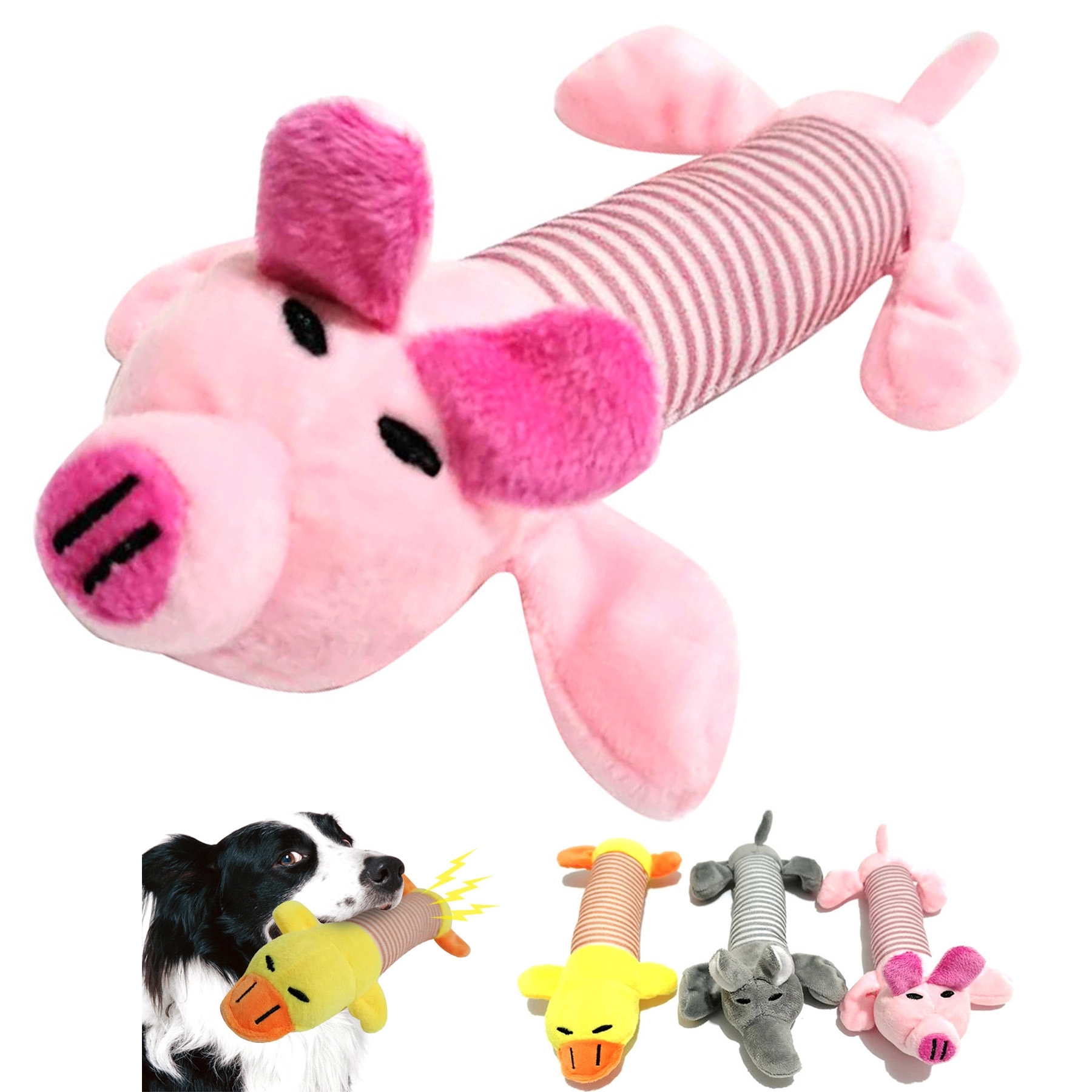 Funny Dog Squeaky  Chew Toys 2