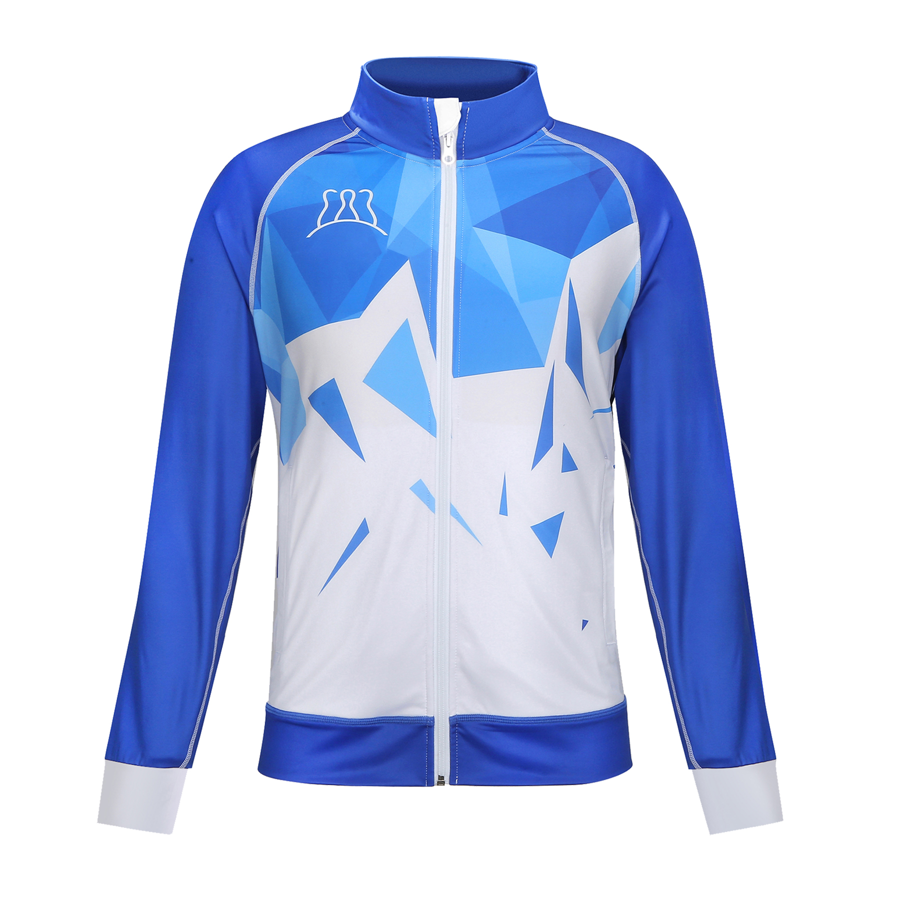 Athletic Full Zip Raglan Training Jacket (Full Color) 3