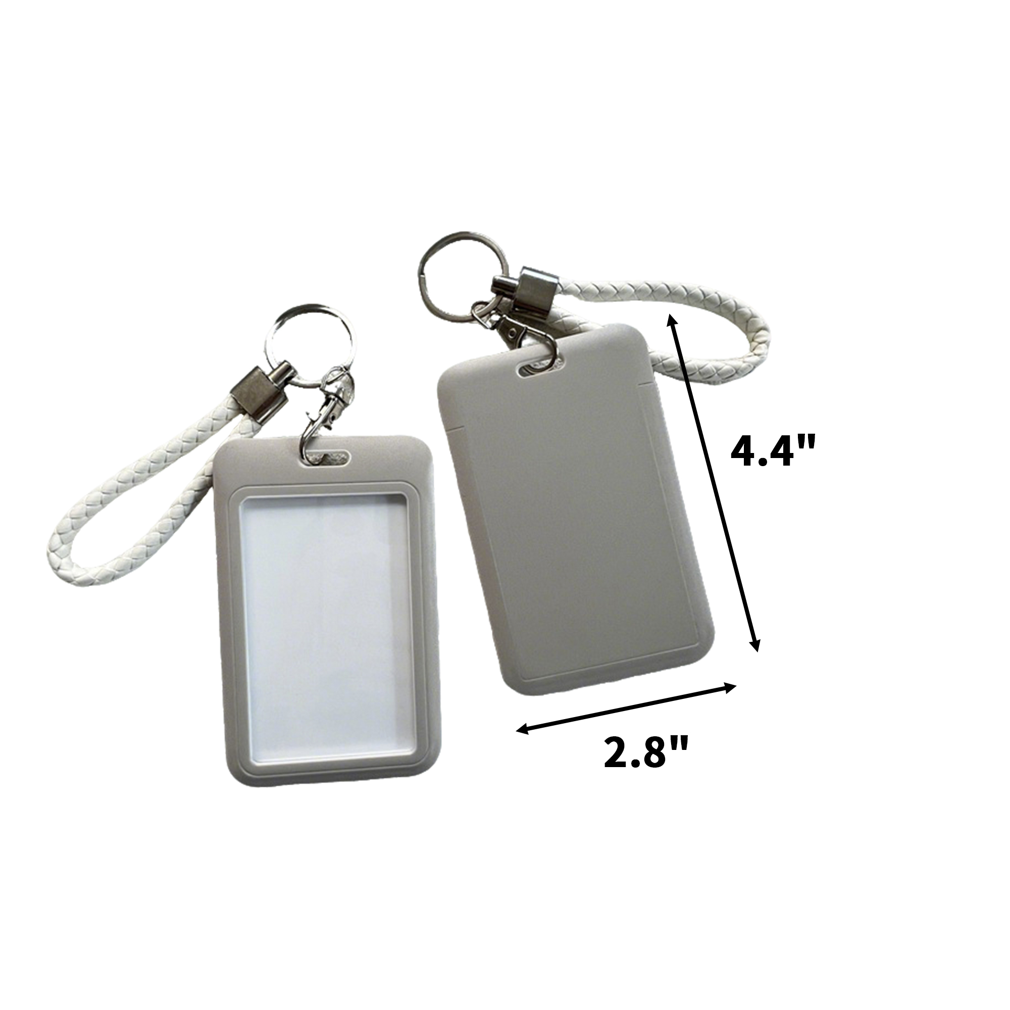 Protective Work Card Case With Key Fob 6