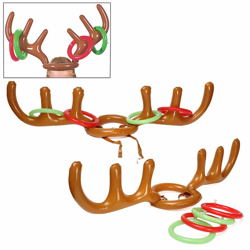 Inflatable Reindeer Antler Ring Toss Game 3