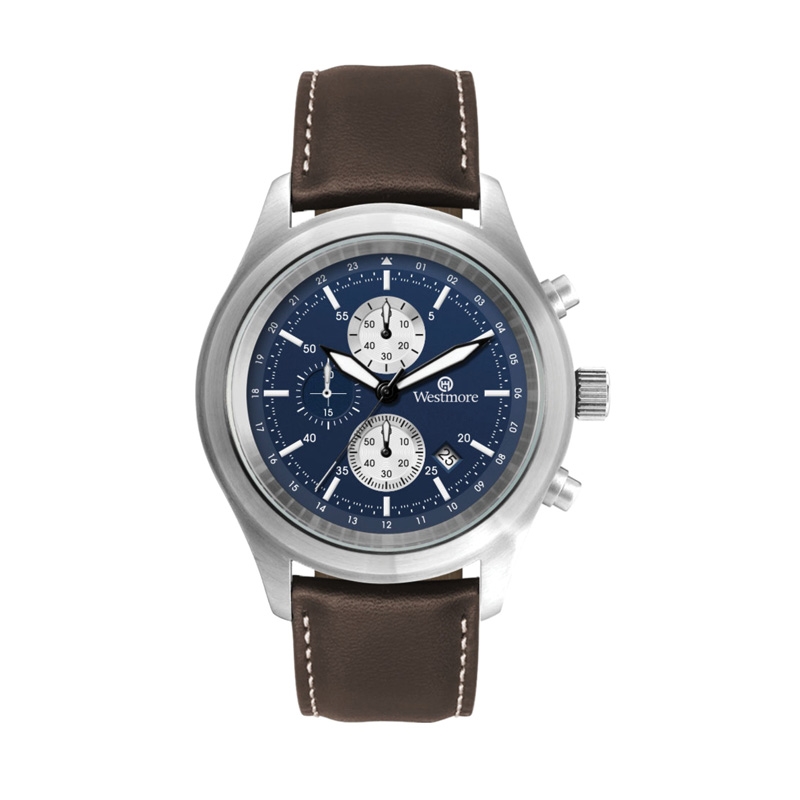 44.2MM, SS, SILVER CASE, CHRONO MVT, DTE