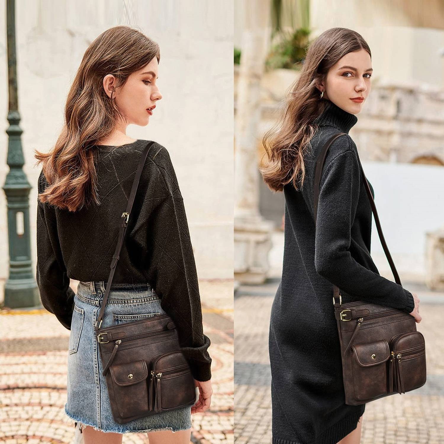 Genuine Leather Crossbody Bags for Women 3